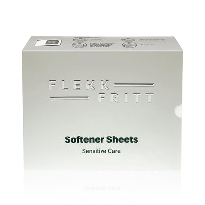 Flekkfritt Mýkingararkir Án ilmefna Sensitive Care 50stk <100 þvottar
