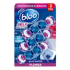 Bloo Colour Self Active Toilet Rim Block Flower 3x50g