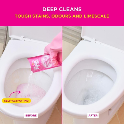 The Pink Stuff Miracle Foaming Toilet Cleaner 3x100g