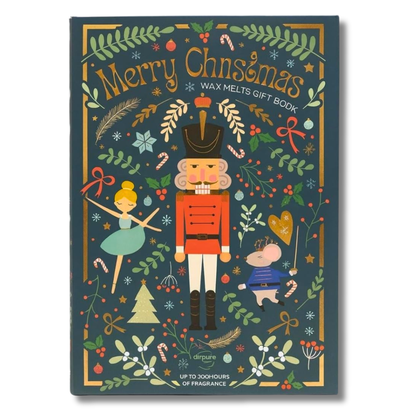 Airpure Merry Christmas Wax Melts Gift Book Nutcracker