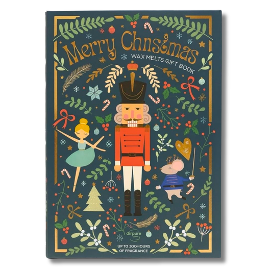 Airpure Merry Christmas Wax Melts Gift Book Nutcracker