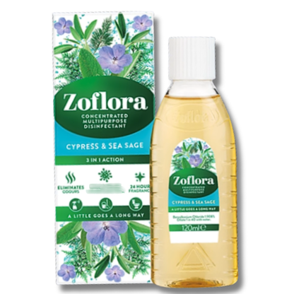 Zoflora Concentrated Cleaner Cyress & Sea Sage 120ml