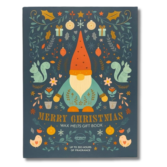Airpure Merry Christmas Wax Melts Gift Book Gnome
