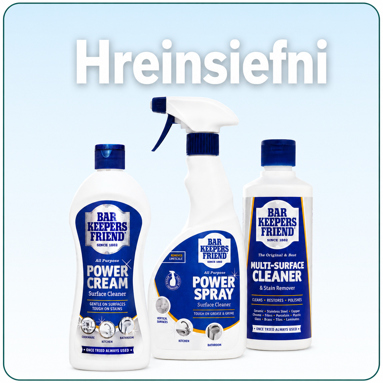 Bar Keepers Friend Multi Surface Cleaner & Stain Remover 250g