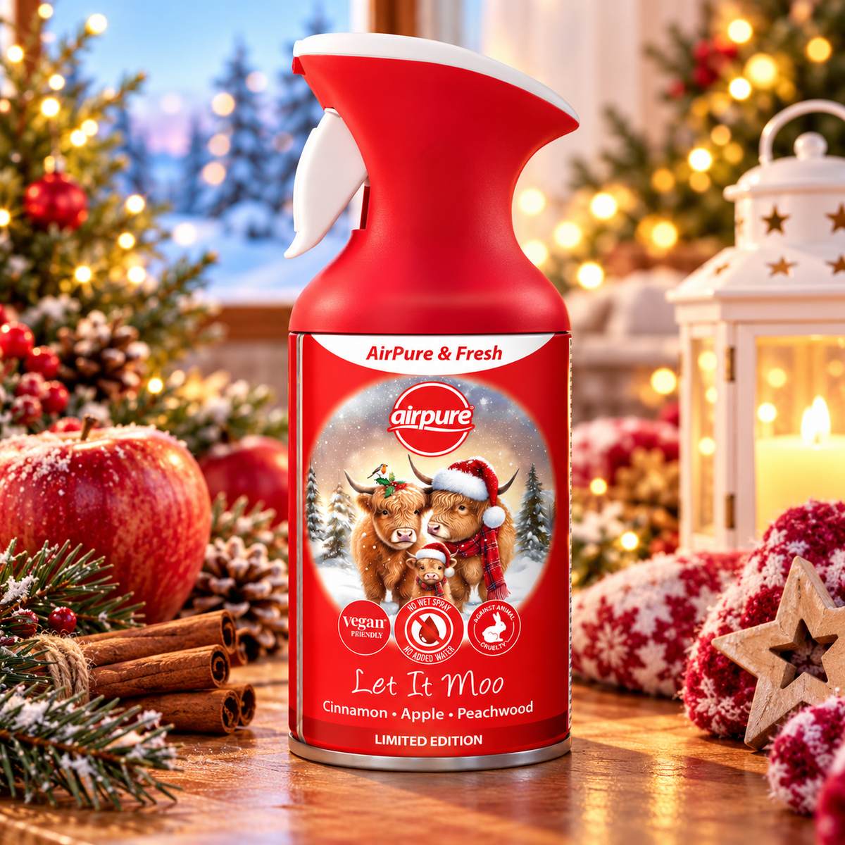 Airpure Air Freshener Let It Moo 250ml