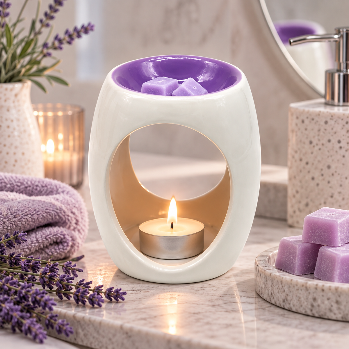 Airpure Ceramic Wax Melter Purple