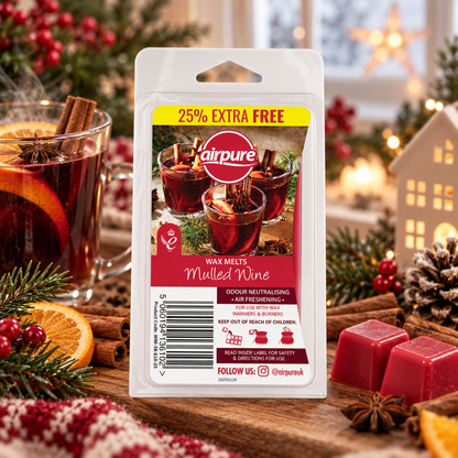 Airpure Wax Melts Mulled Wine 86g