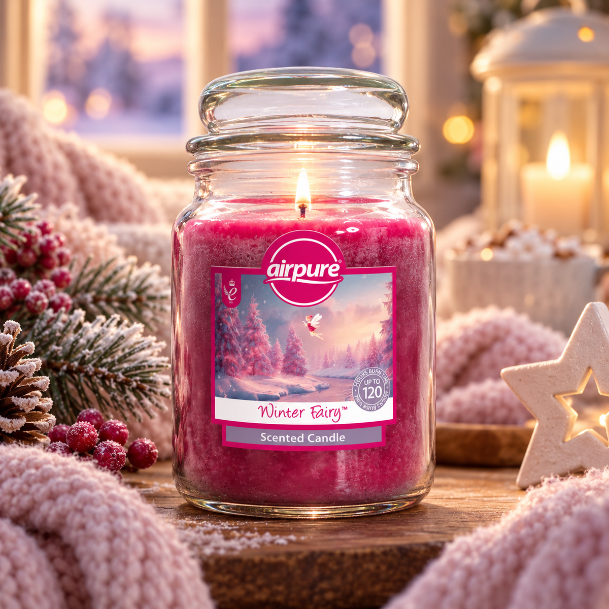 Airpure Jar Candle Winter Fairy 510g