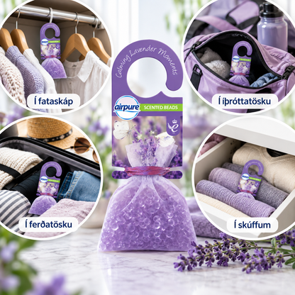 Airpure Scented Beads Calming Lavender Moments 16g