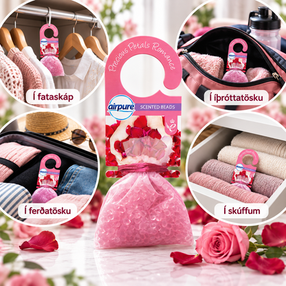 Airpure Scented Beads Precious Petals Romance 16g