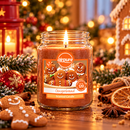 Airpure Jar Candle Gingerbread 510g