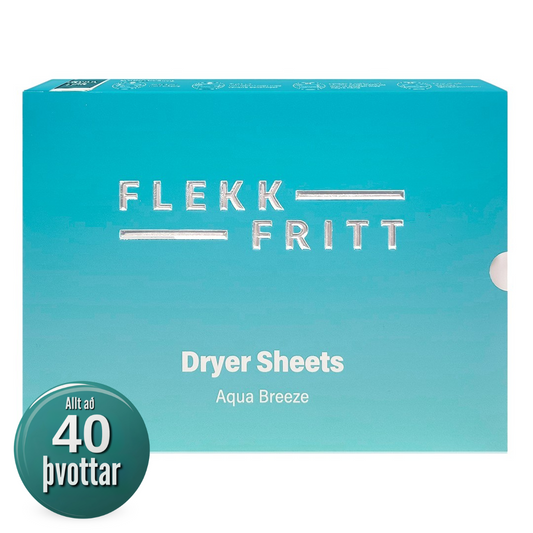 Flekkfritt Þurrkaraarkir Aqua Breeze 40 stk