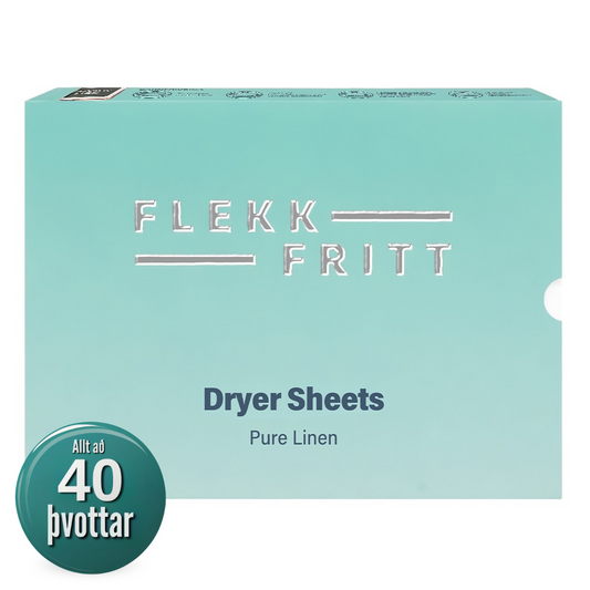 Flekkfritt Þurrkaraarkir Pure Linen 40 stk