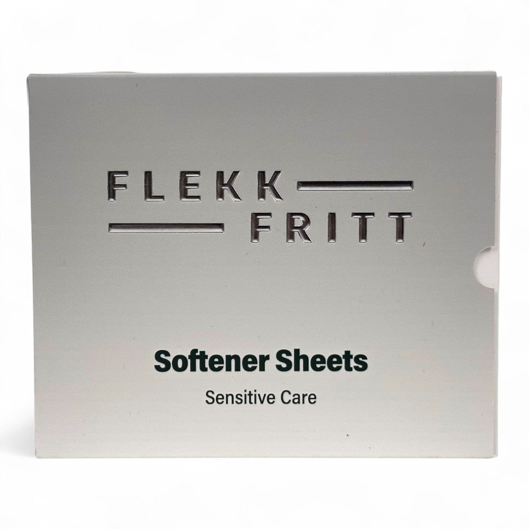 Flekkfritt Mýkingararkir Án ilmefna Sensitive Care 50stk <100 þvottar