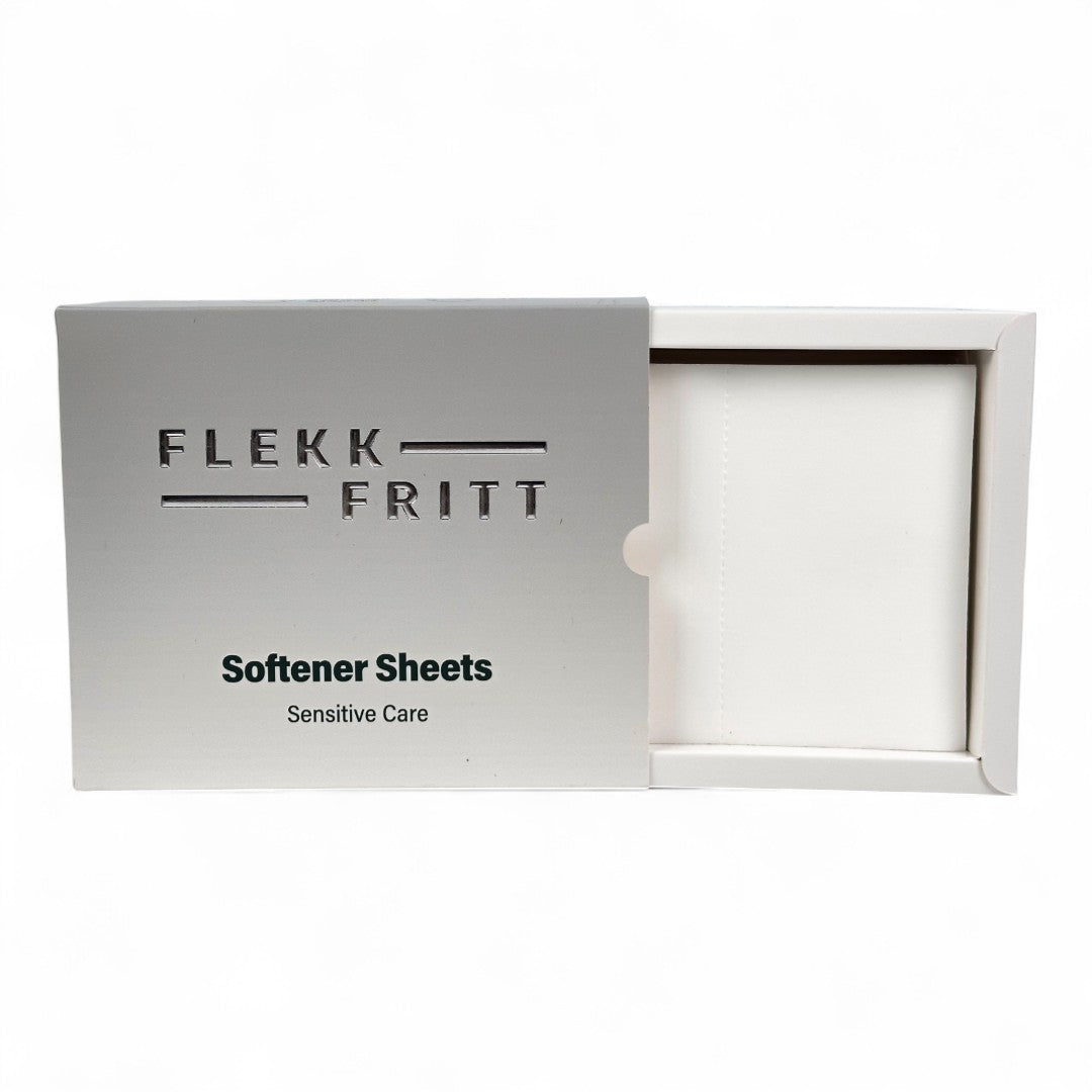 Flekkfritt Mýkingararkir Án ilmefna Sensitive Care 50stk <100 þvottar