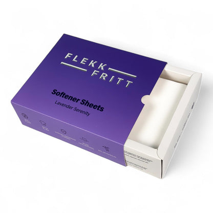 Flekkfritt Mýkingararkir Lavender Serenity 50stk <100 þvottar