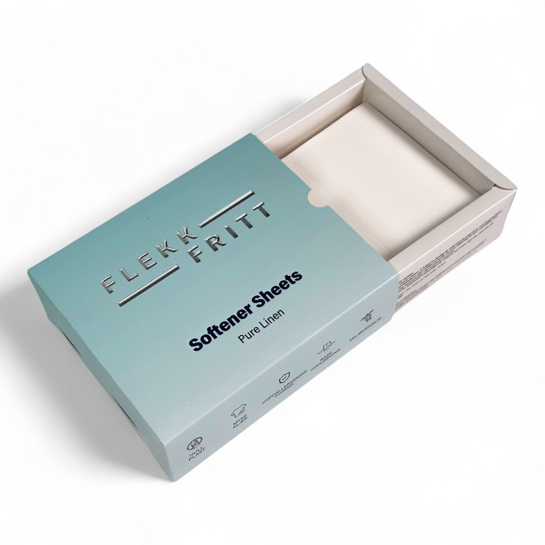 Flekkfritt Mýkingararkir Pure Linen 50stk <100 þvottar