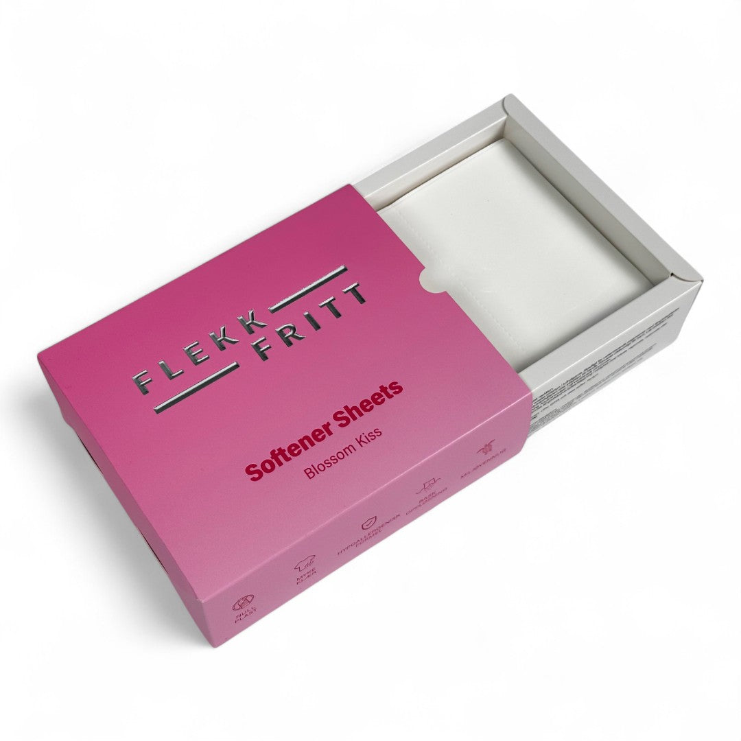 Flekkfritt Mýkingararkir Blossom Kiss 50stk <100 þvottar