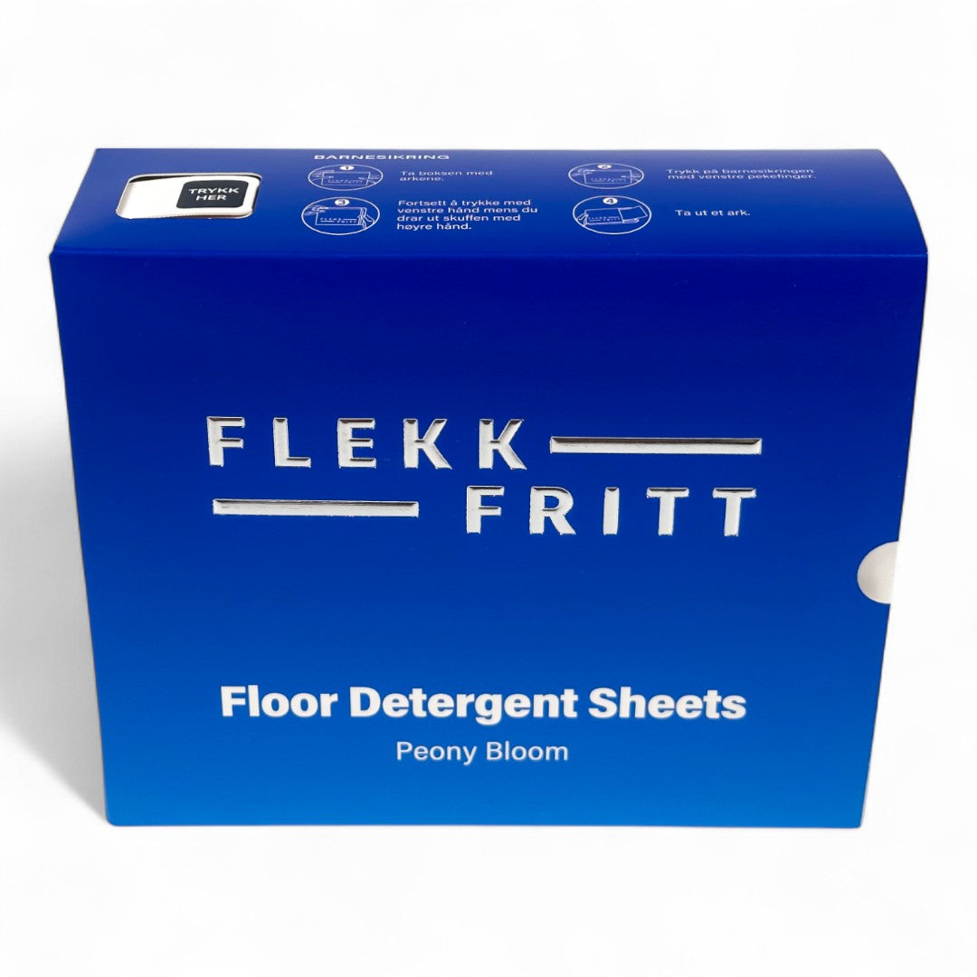 Flekkfritt Gólfþvottaarkir - Peony Bloom 50 stk