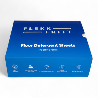 Flekkfritt Gólfþvottaarkir - Peony Bloom 50 stk