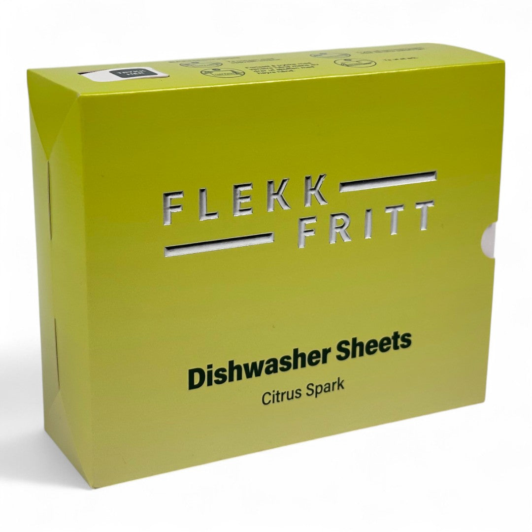 Flekkfritt Uppvaskarkir Citrus Spark 50stk <100 þvottar