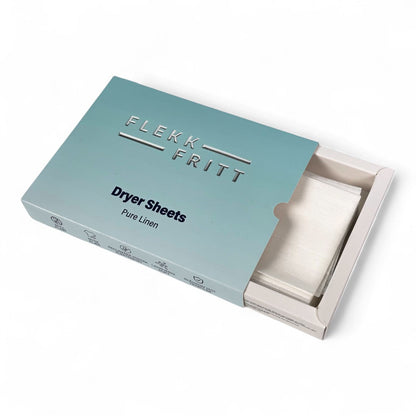 Flekkfritt Þurrkaraarkir Pure Linen 40 stk