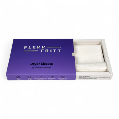 Flekkfritt Þurrkaraarkir Lavender Serenity 40 stk