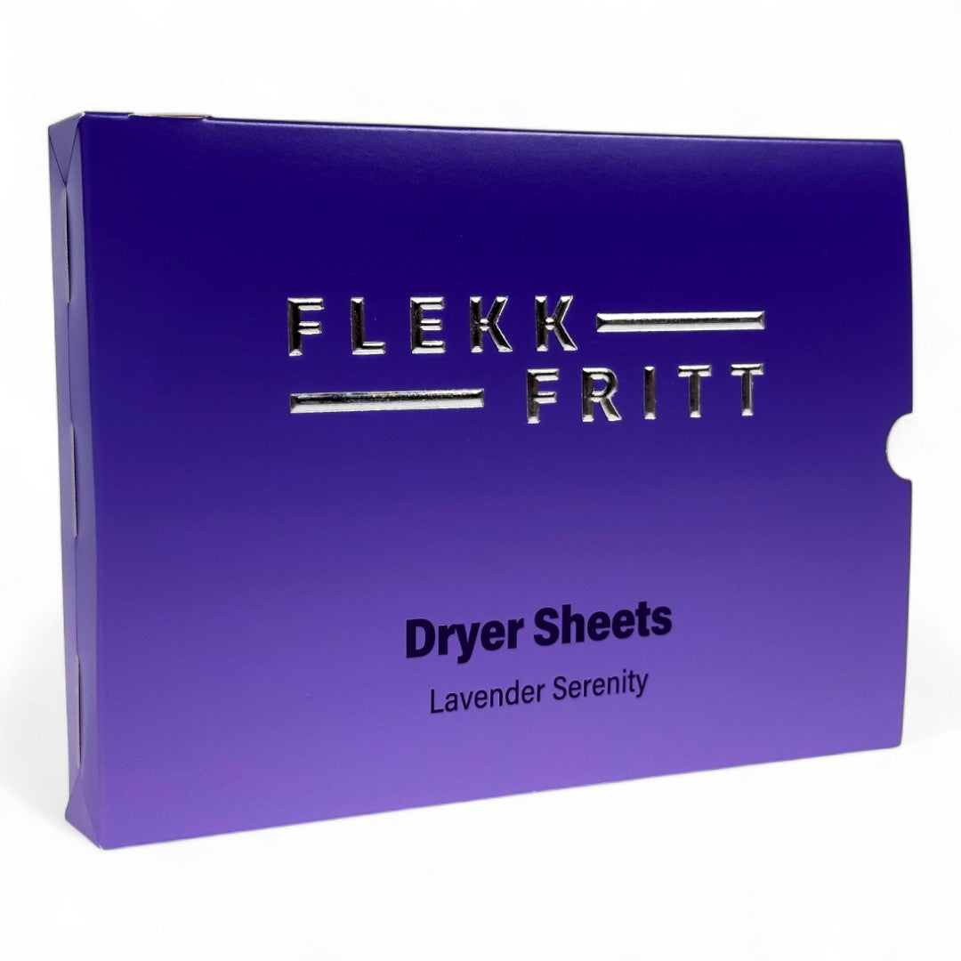 Flekkfritt Þurrkaraarkir Lavender Serenity 40 stk