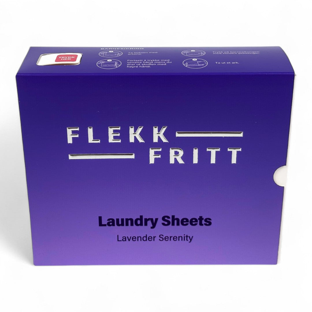 Flekkfritt Þvottaarkir  Lavender Serenity 50 ark <100 vask