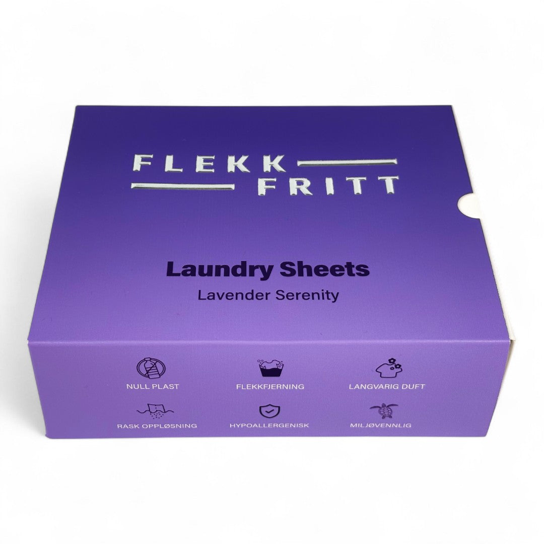 Flekkfritt Þvottaarkir  Lavender Serenity 50 ark <100 vask