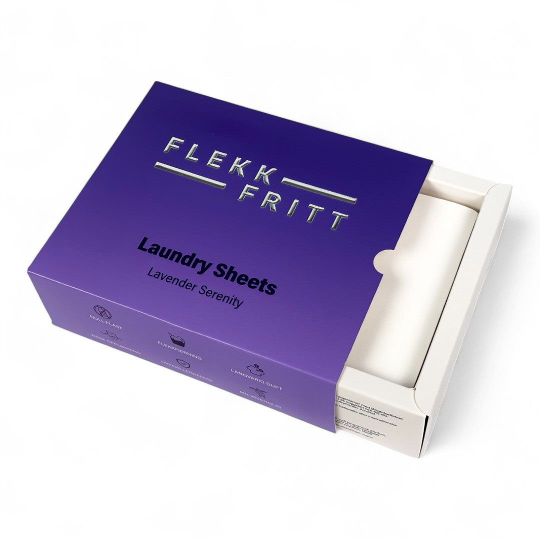 Flekkfritt Þvottaarkir  Lavender Serenity 50 ark <100 vask