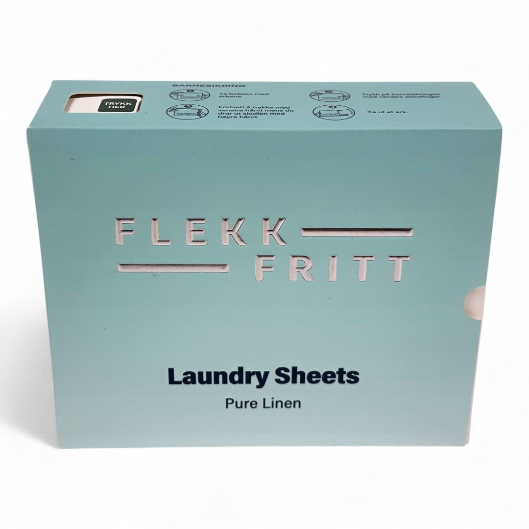 Flekkfritt Þvottaarkir  Pure Linen 50 ark <100 vask