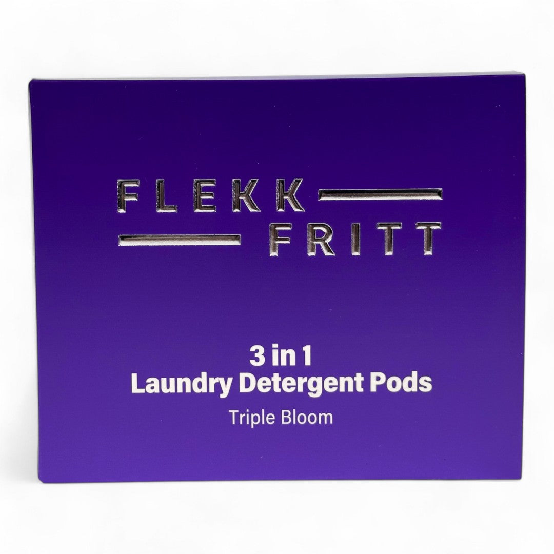 Flekkfritt 3 i 1 Þvottahylki Triple Bloom 40 stk