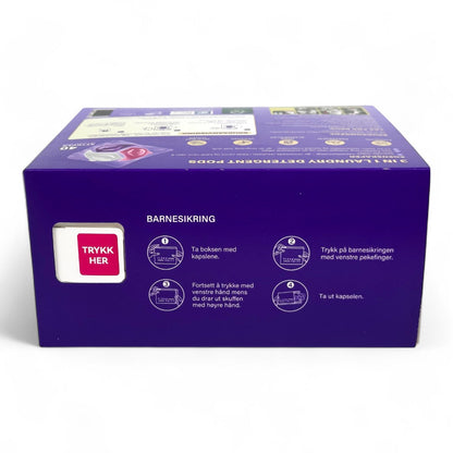 Flekkfritt 3 i 1 Þvottahylki Triple Bloom 40 stk