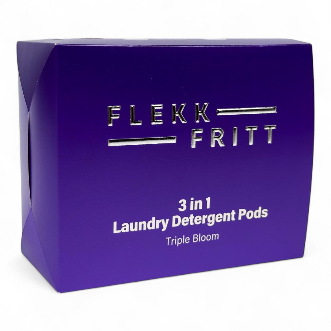 Flekkfritt 3 i 1 Þvottahylki Triple Bloom 40 stk