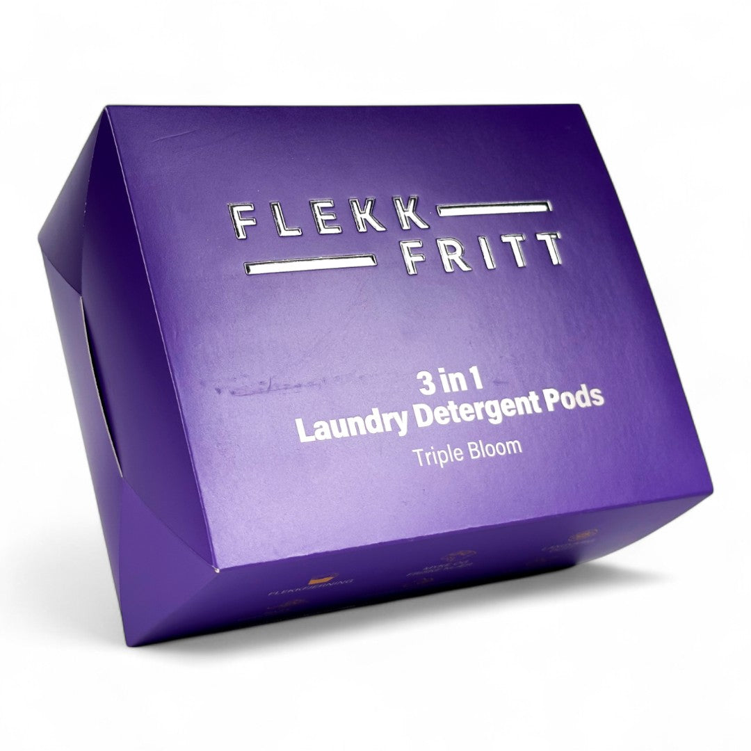 Flekkfritt 3 i 1 Þvottahylki Triple Bloom 40 stk