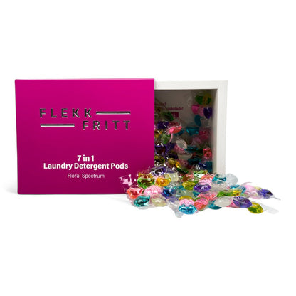 Flekkfritt 7 i 1 Þvottahylki  Floral Spectrum 40 stk