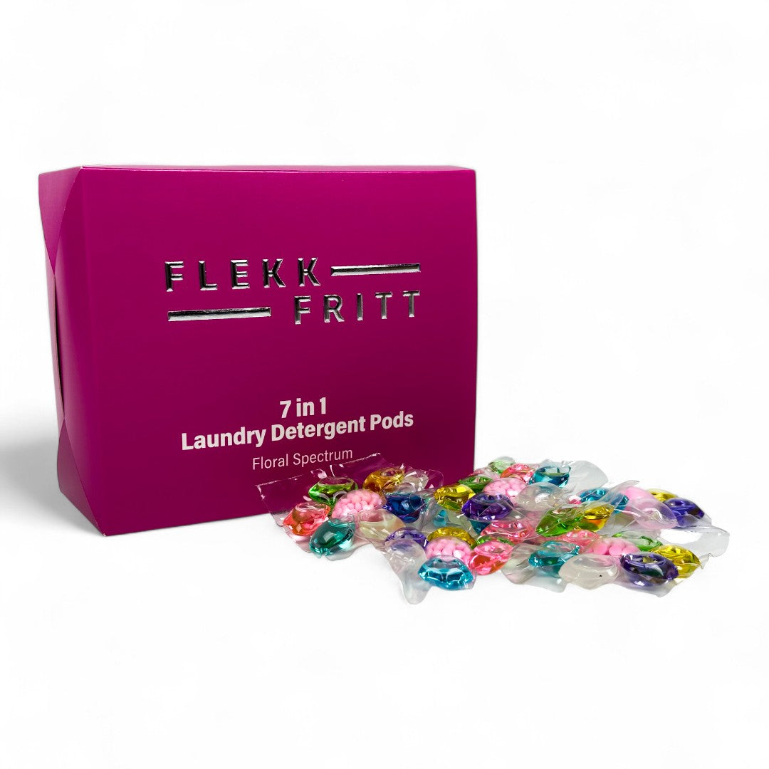 Flekkfritt 7 i 1 Þvottahylki  Floral Spectrum 40 stk