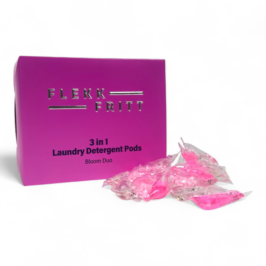 Flekkfritt 3 í 1 Þvottahylki  Bloom Duo 40 stk