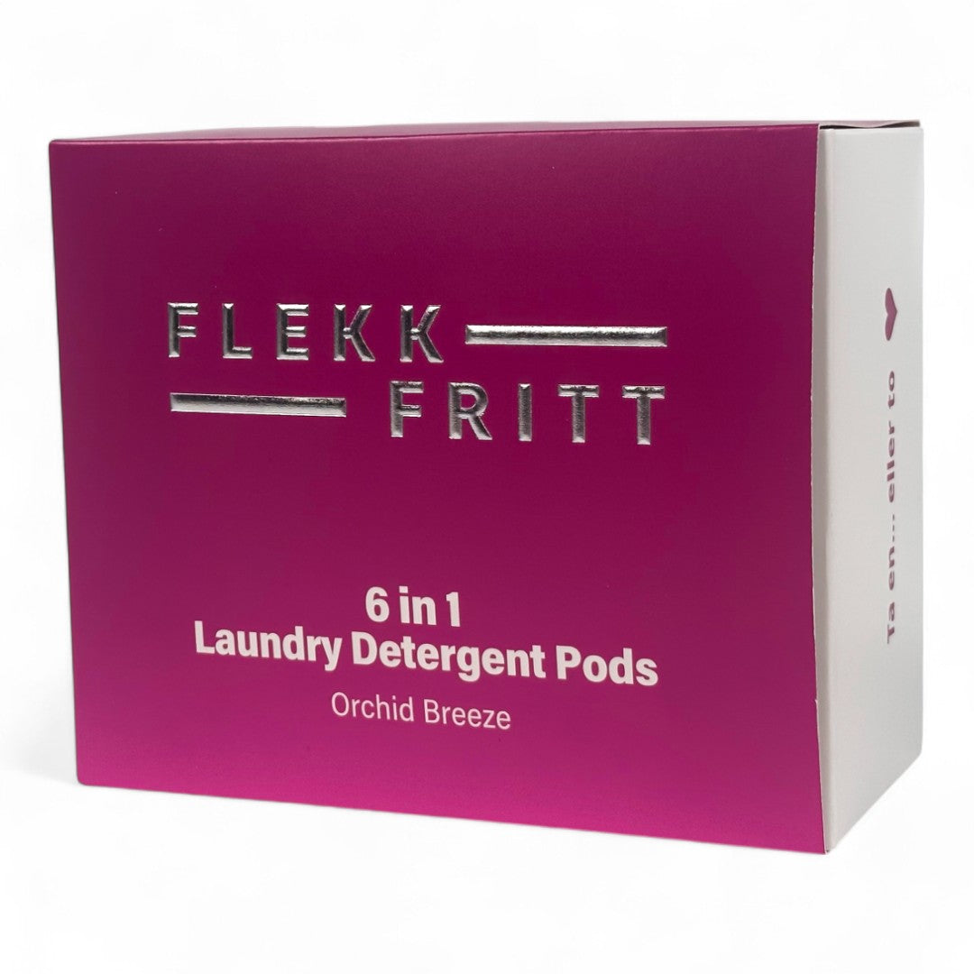 Flekkfritt 6 i 1 Þvottahylki Orchid Breeze 40 stk