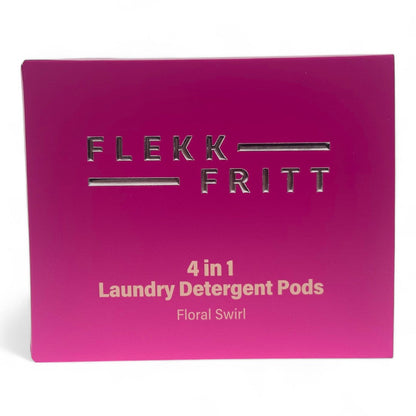 Flekkfritt 4 i 1 Þvottahylki  Floral Swirl 40 stk