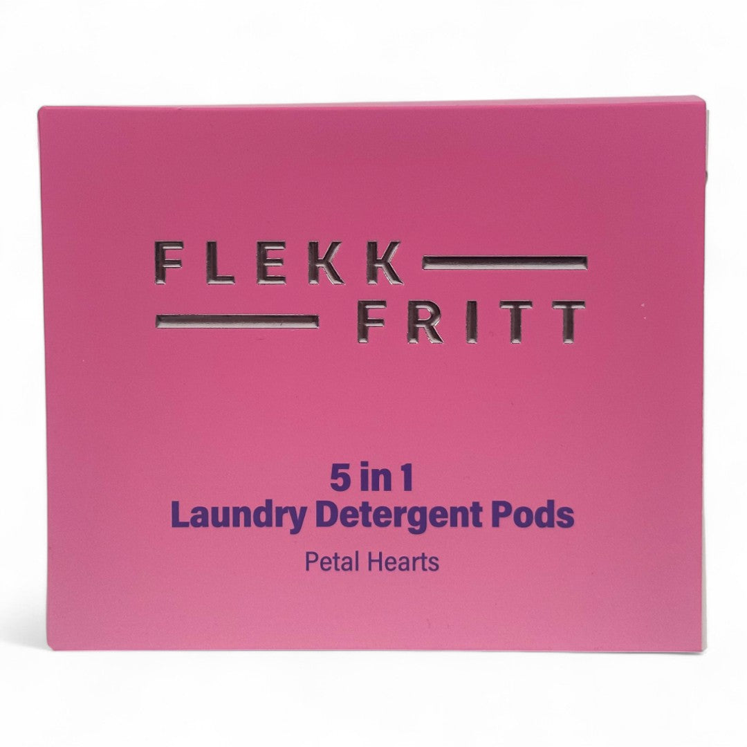 Flekkfritt 5 i 1 Þvottahylki  Petal Hearts 40 stk