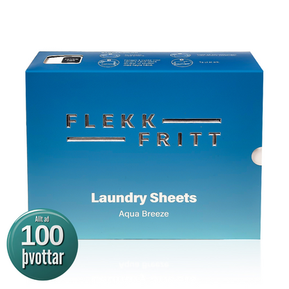 Flekkfritt Þvottaarkir  Aqua Breeze 50 ark <100 vask