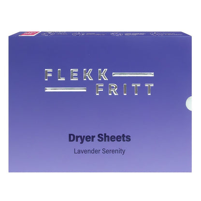 Flekkfritt Þurrkaraarkir Lavender Serenity 40 stk