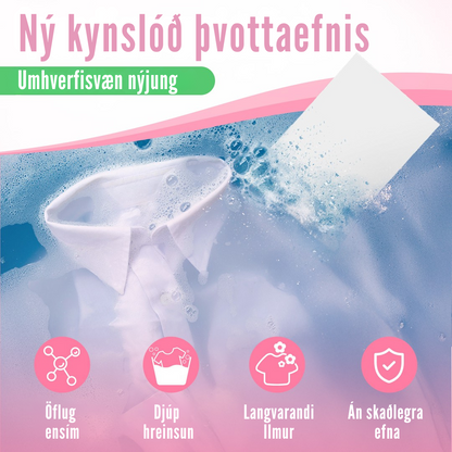 Flekkfritt Þvottaarkir  Blossom Kiss 50 ark <100 vask