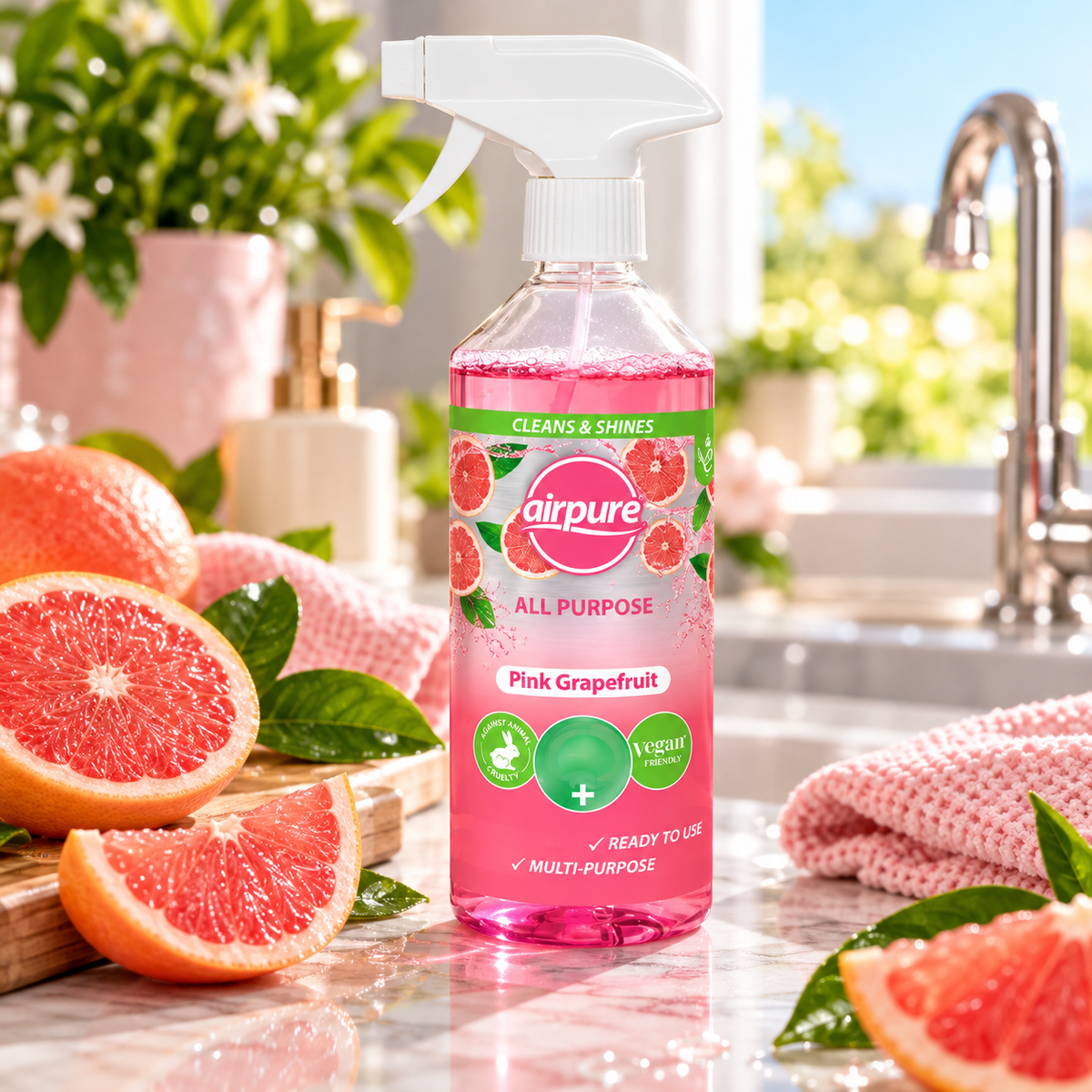 Airpure All Purpose Cleaner Pink Grapefruit 500ml