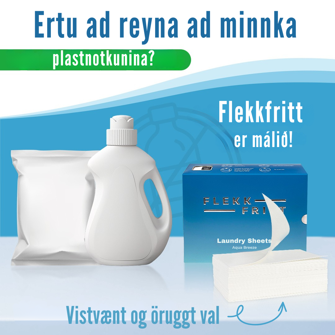 Flekkfritt Þvottaarkir  Aqua Breeze 50 ark <100 vask