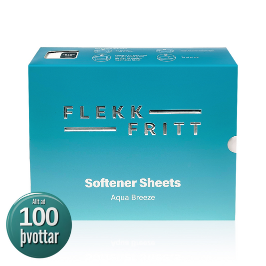 Flekkfritt Mýkingararkir Aqua Breeze 50stk <100 þvottar