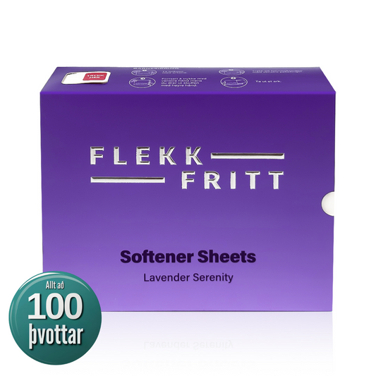 Flekkfritt Mýkingararkir Lavender Serenity 50stk <100 þvottar