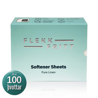 Flekkfritt Mýkingararkir Pure Linen 50stk <100 þvottar